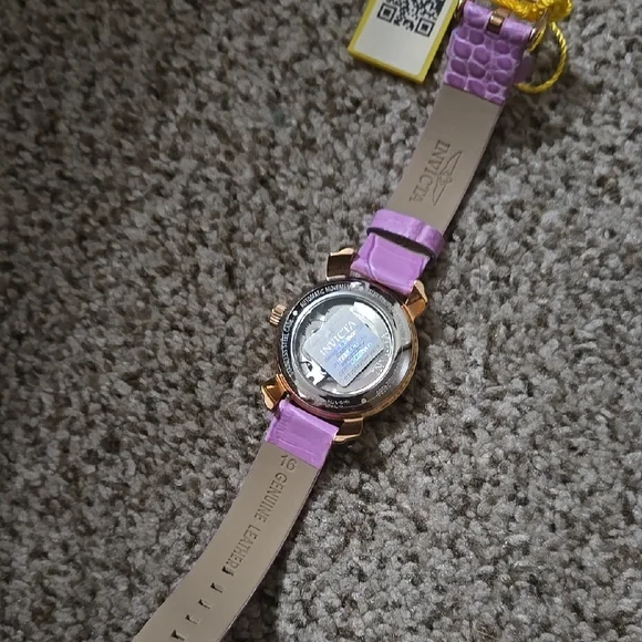 Invicta Purple Butterfly Women's Watch - Picture 3 of 5